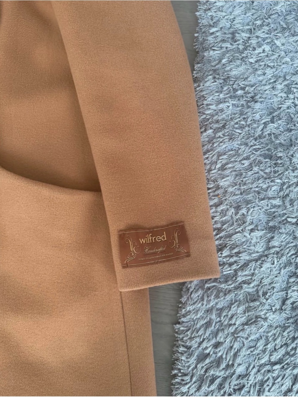 WILFRED Aritzia Cocoon Coat – Camel – Knee Length- Size L - Picture 3 of 4
